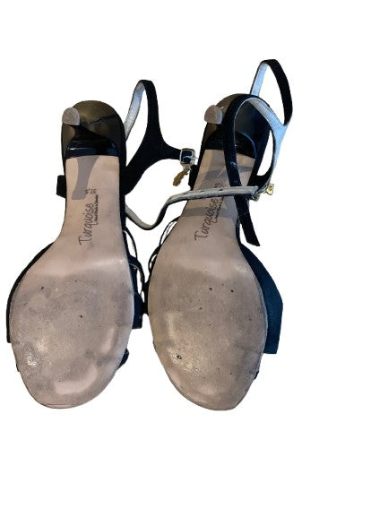 Noir Feutre / Pointure 38 / Hauteur Talons 8,5 cm