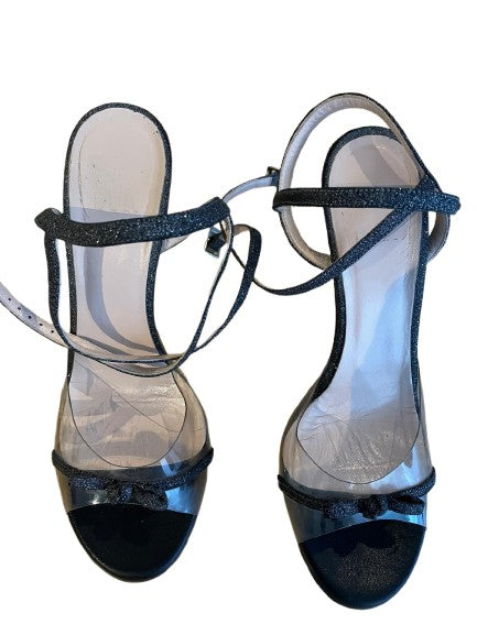 Gris Argenté / Pointure 38 / Hauteur Talon 10 cm