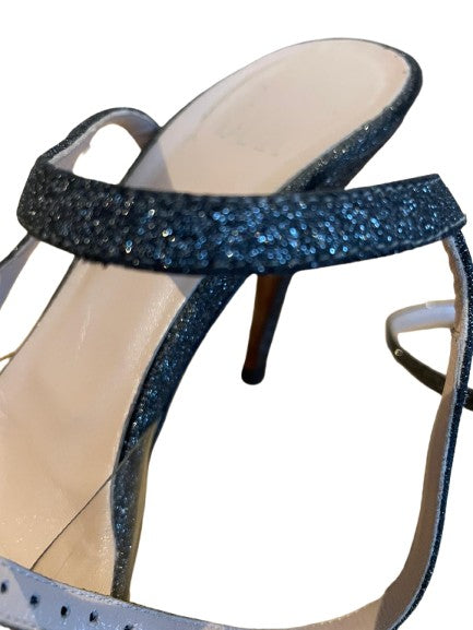 Gris Argenté / Pointure 38 / Hauteur Talon 10 cm