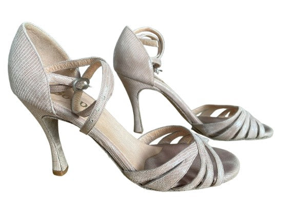 Beige Neutre / Pointure 38 / Hauteur Talons 9 cm